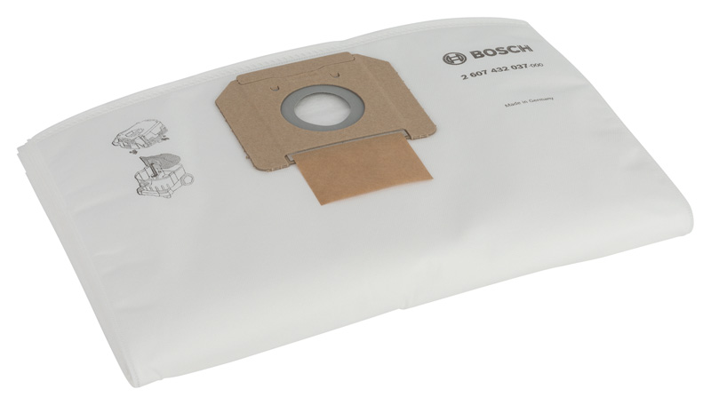Bosch Vliesfilterbeutel für GAS 35 L AFC; GAS 35 L SFC+; GAS 35 M AFC. Für Staubsauger 2607432037