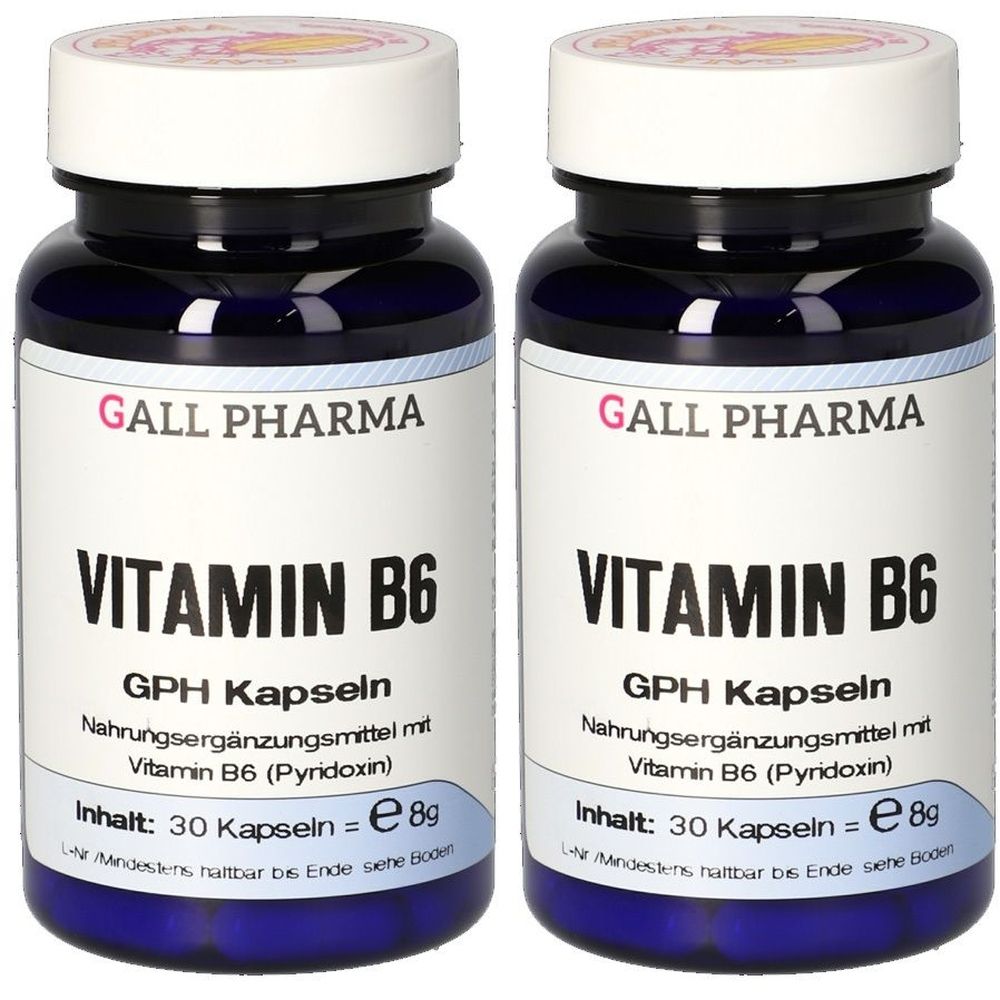 Vitamin B6 GPH Kapseln 2x 2x120 St