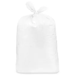VEPATIM 160x Mülleimerbeutel für Gitterabfallkorb 63 x 85 cm 70 l weiß