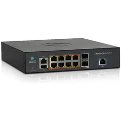Cambium Networks MX-EX2010PXA-E - cnMatrix EX2010-P PoE-Schalter (8 Ports), Netzwerk Switch, Grau