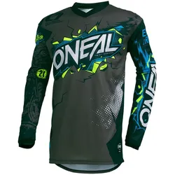 O Neal, Unisex, Velotrikot, Element (L), Grau, L