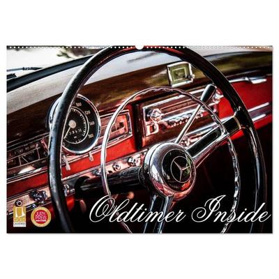 Oldtimer inside (Wandkalender 2026 DIN A2 quer), CALVENDO Monatskalender