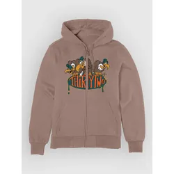 thirtytwo Condor Fleecejacke brown Gr. L