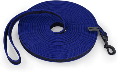 Inspire Picks Long Training Dog Leash Dual Color Latex Silk Lead For Small & Large Dogs ls Blue 3m