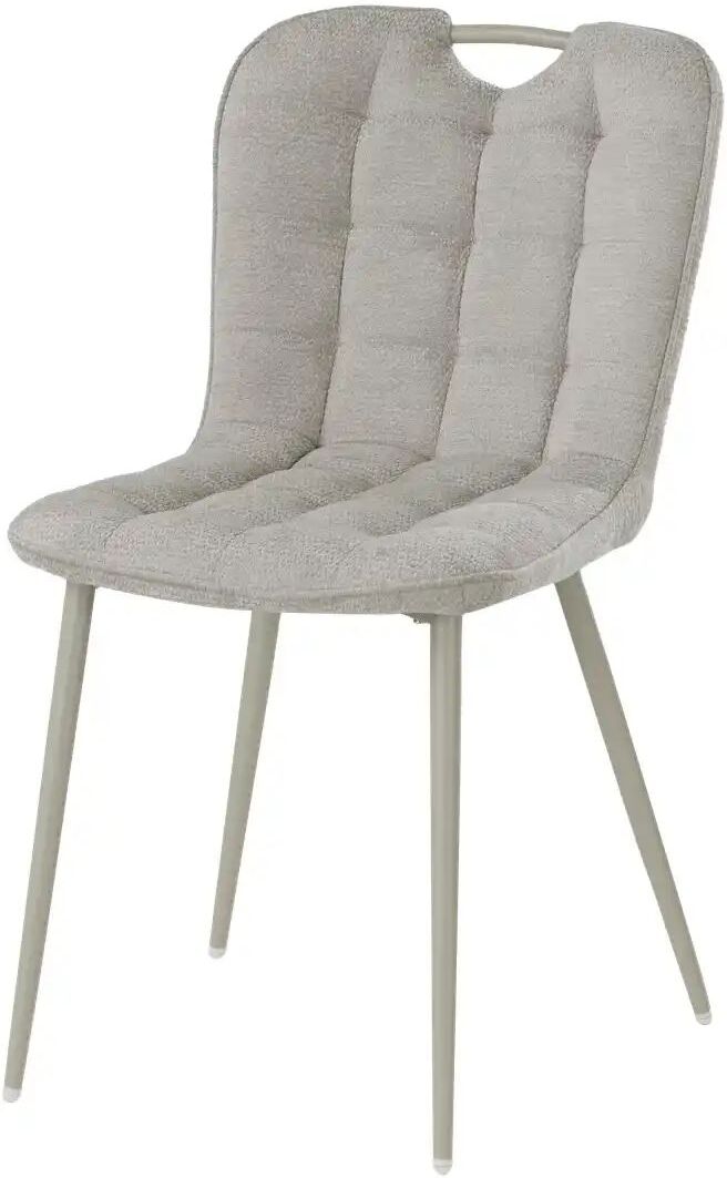 Höffner Polsterstuhl  Douglas ¦ grau ¦ Maße (cm): B: 45,5 H: 85 T: 56.5
