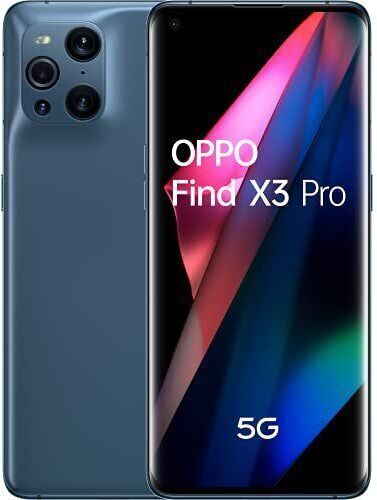Oppo Find X3 Pro   256 GB   bleu - Refurbished