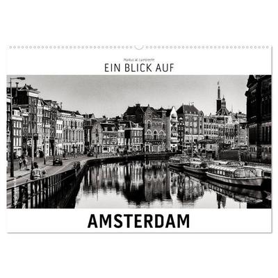 Ein Blick auf Amsterdam (Wandkalender 2026 DIN A2 quer), CALVENDO Monatskalender