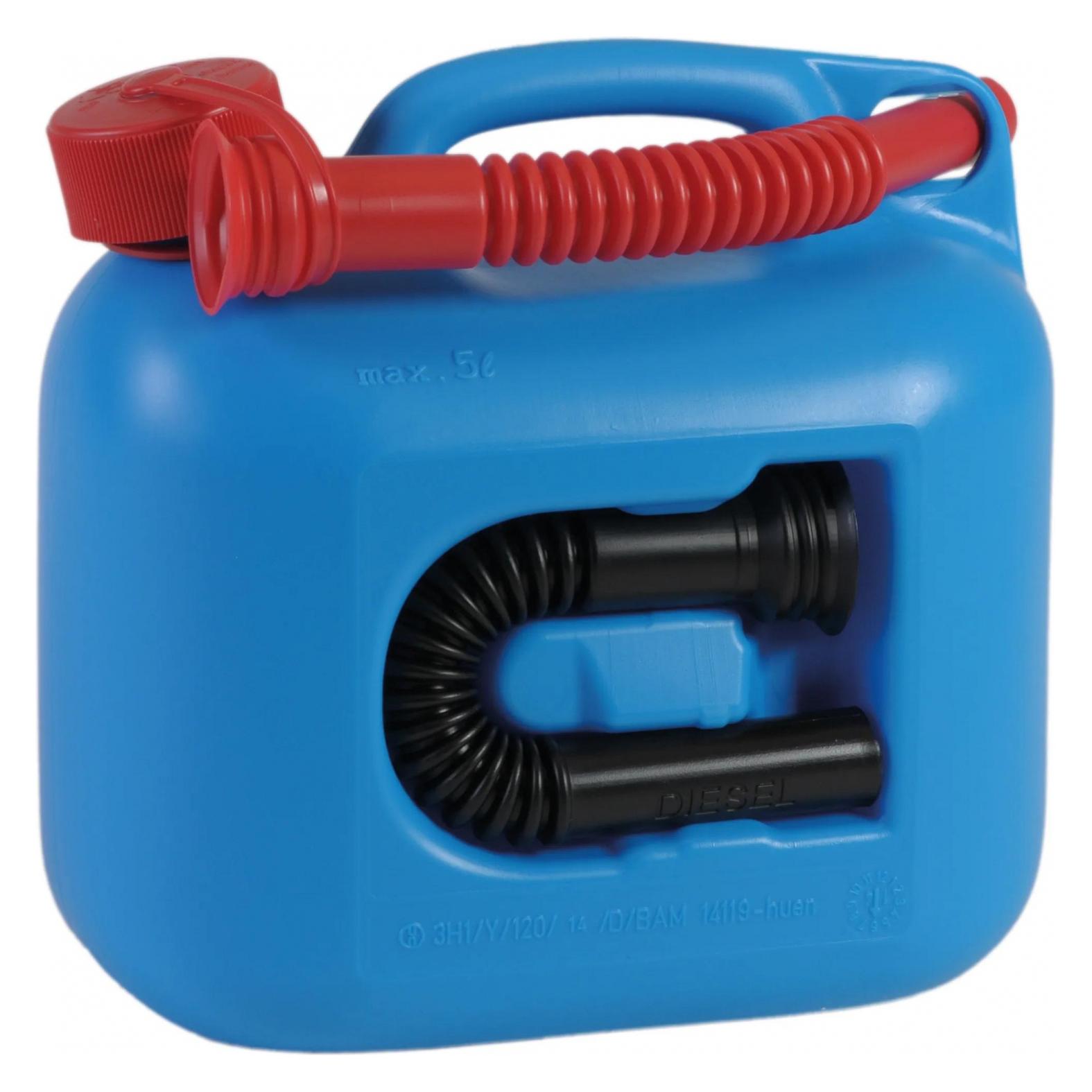 Hünersdorff Premium Fuel Canister 5 L for Petrol, Diesel and Other Dangerous Goods, UN Approval, Mad (800486)
