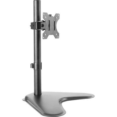 LogiLink BP0044 Monitor-Standfuß 1 Display(s) 33,0 cm (13') - 81,3 cm (32') Schwarz Höhenverstellbar, Neigbar, Schwenkbar, Drehbar