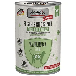 MAC ́s CAT Vetcare Nierendiät Rind & Pute 6x400 g