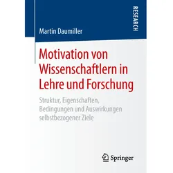 Motivation von Wissenschaftlern in Lehre und Forschung, Fachbücher von Martin Daumiller