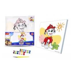 Qbee Paw Patrol Malen nach Zahlen: Marshall (78585512)