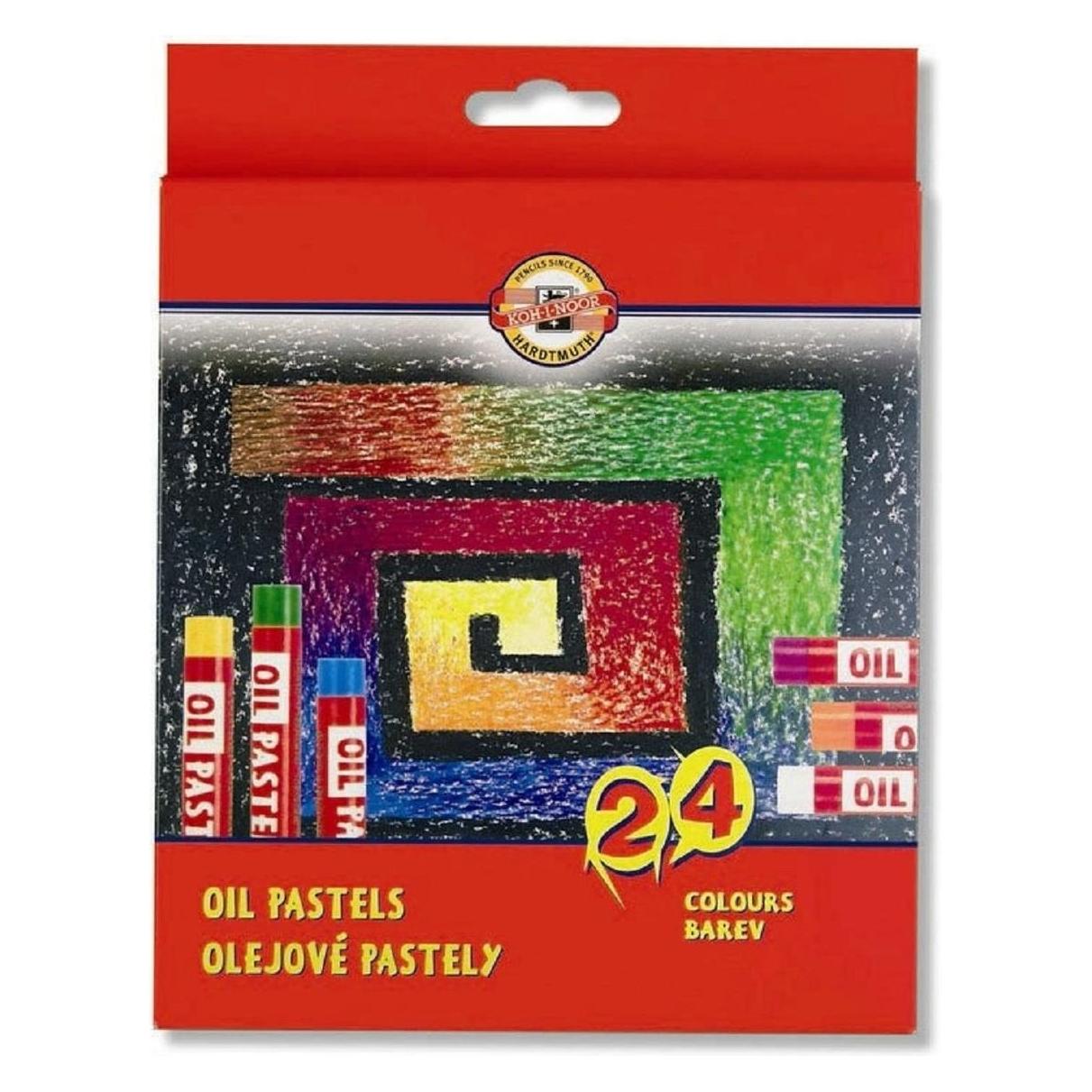 Koh-i-Noor Ölpastelle 24 Farben (24x) (WIKR-931234)