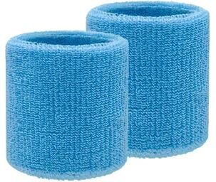 Uplifted Finds 8x10CM Towel Sports Wristbands Absorbent Tennis & Fitness Sweat Bands Wrist Guard blue (2pcs)