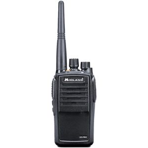 Midland Funkgerät G15 Pro NC, lizenzfrei, PMR446, 12km Reichweite, wasserdicht