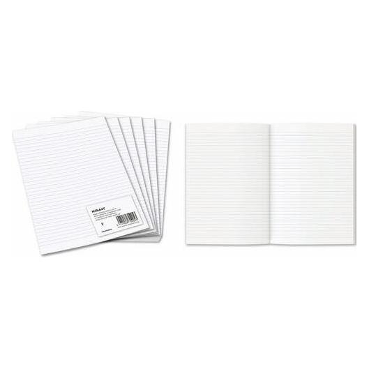 Markenlos Übungspapier Aurora MINA4T DIN A4 Weiss 80g/m² (A4, 80 g/m²) (49477763)