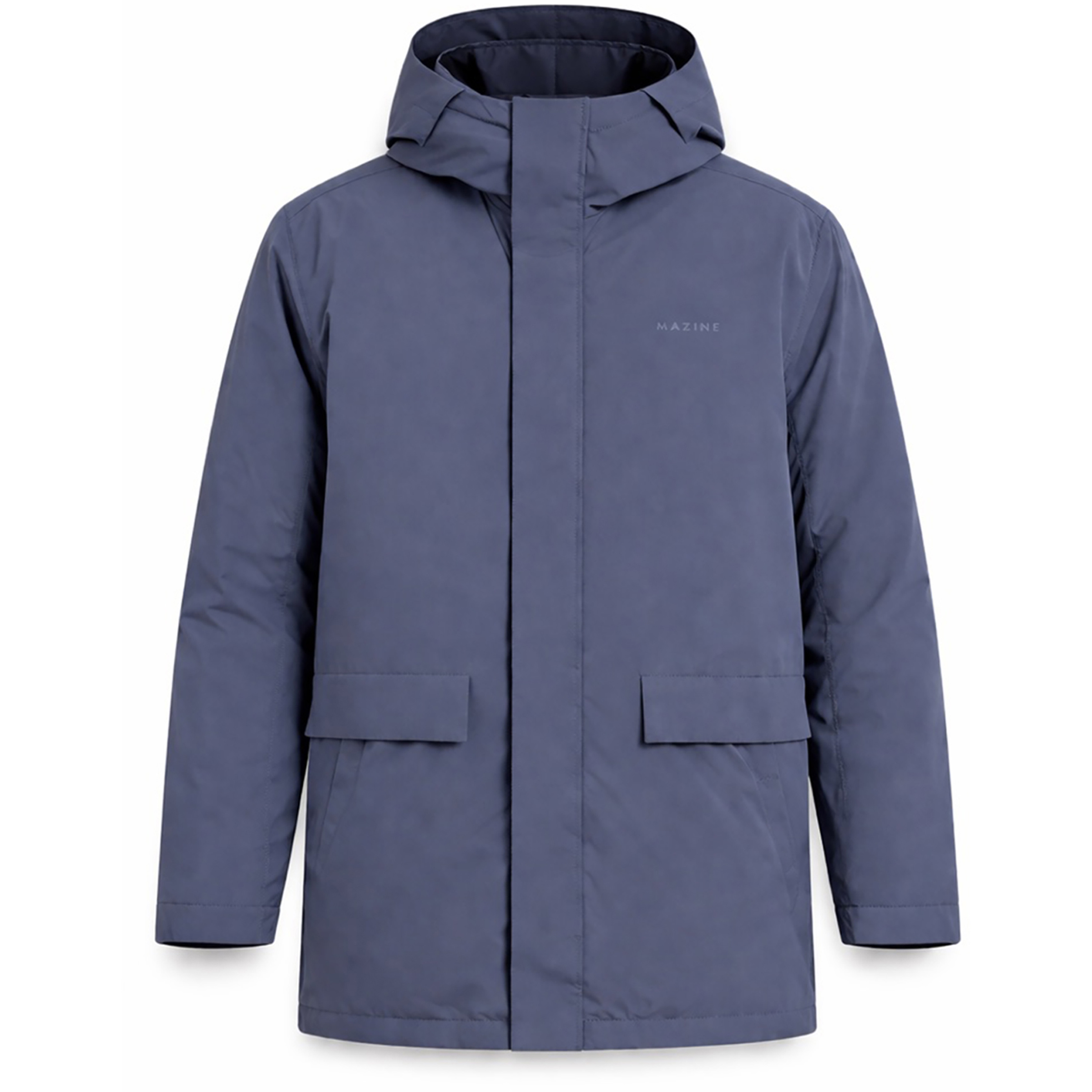 Mazine Padded Parka Herren Winterjacke blau Größe S Lifestyle Wasserabweisend