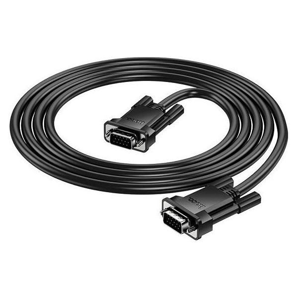 Hoco Cable cable VGA (male) to VGA (male) HD 1080p US11 2 m black (2 m) (HOCO)