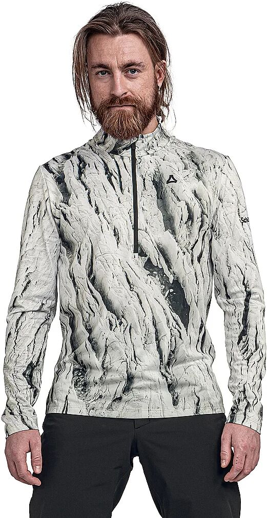 SCHÖFFEL Herren Unterzieh Zipshirt Schöffel x Tom Hegen weiss   48 M