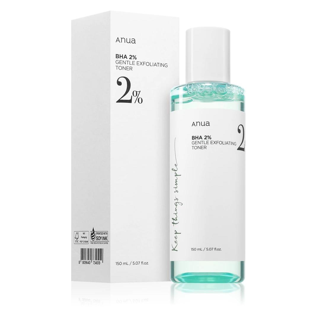 Anua BHA 2% Gentle Exfoliating (Gesichtswasser, 150 ml) (8809640734519)