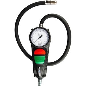 Aerotec Reifenfüllmessgerät TECH 63, geeicht, analog, Messbereich: 0 - 10 bar