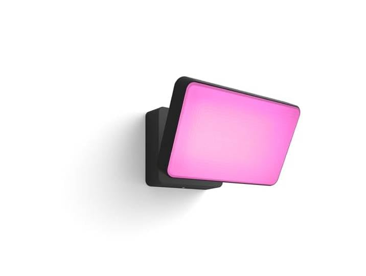 Philips Hue Discover Projecteur d’extérieur\, Noir Lumière White and Color Ambiance\, Smart LED\, 2050 lm\, IP44\, Hue Bridge Requis\, Maison Connectée