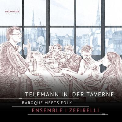 Telemann in der Taverne - Georg Philipp Telemann,Christoph Graupner,Carl J.F. Haltmeier,Reinhard Keiser,Silvius Leopold Weiss, CD, 4260412810536