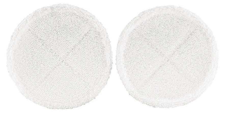 Bissell SpinWave Dweilpads voor stofzuiger, Wit, 4 stuks