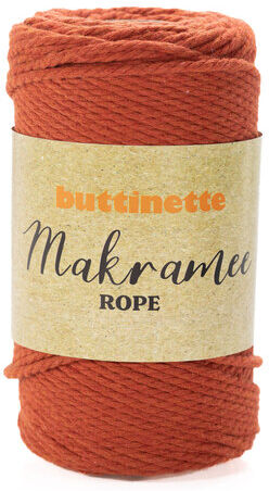 buttinette Makramee-Garn "Rope", 3-fach verzwirnt, Stärke: 3 mm, Länge: 100 m
