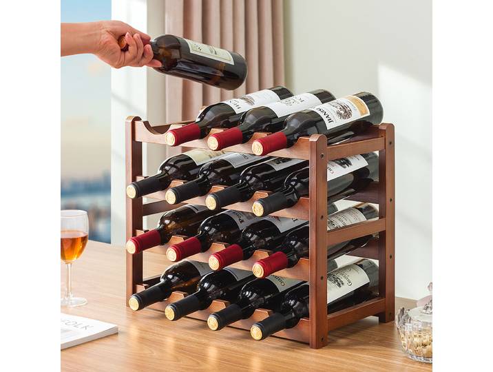 Casier à vin créatif ornements bureau multicouche présentoir à vin salon maison treillis de vin porte-bouteille