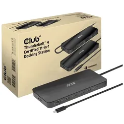 Club 3D Thunderbolt 4 Zertifizierte 11-in-1-Docking-Station