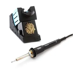 Weller Erem, Lötgerät, LR 21 Set, Lötkolben mit Sicherheitsablage, 50 W, Silver-Line Technologie (Lötkolben)