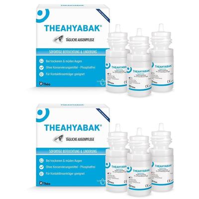 Theahyabak Augentropfen 2x 2x3x10 ml