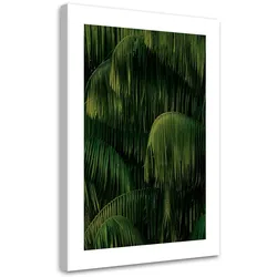 WANDBILD palmen nach dem regen