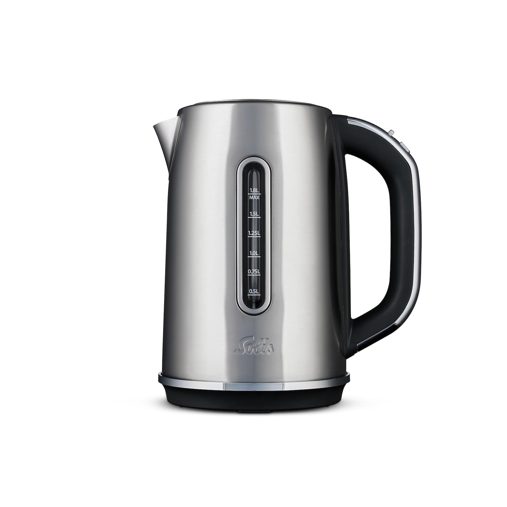 Solis Digitaler Wasserkocher, 1,8 L, Kalkfilter, Wasserstandsanzeige