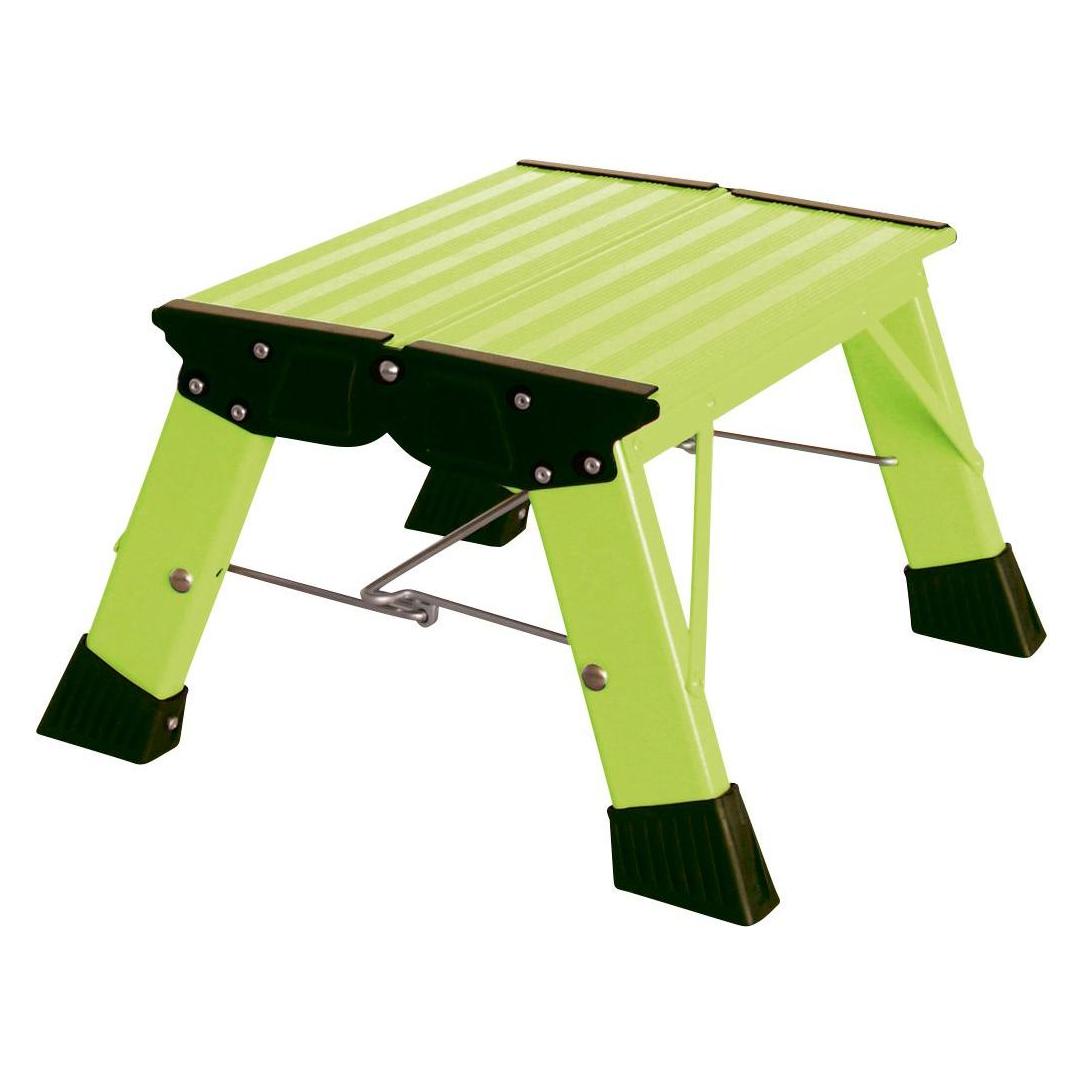 Krause Klapptritt MONTO Treppy Plusline grün 1 Stufe, H: 38,0 cm (Klapptritt) (130365)