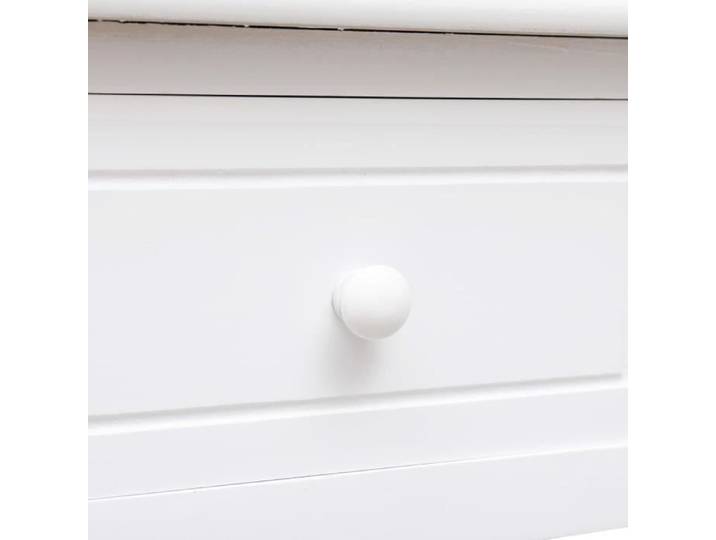 SWT Bureau Blanc 110 x 45 x 76 cm Bois 2