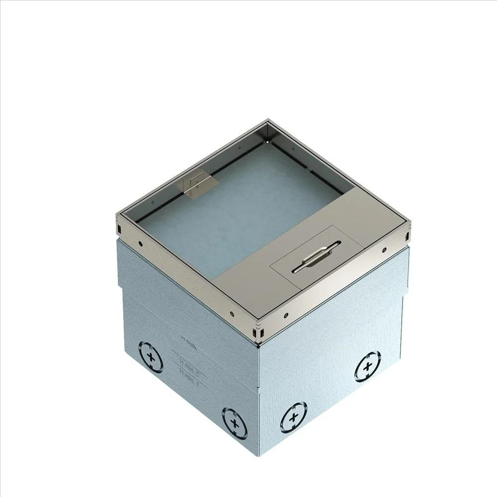 OBO BETTERMANN OBO UDHOME2 GV15V vloerdoos met 2-voudige VDE-stopcontact