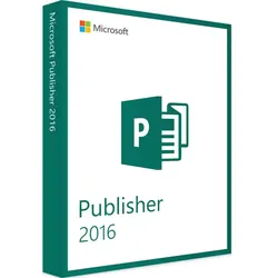 Microsoft Publisher 2016