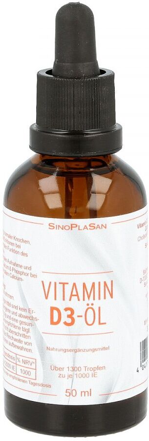 Vitamin D3-öl 50ml