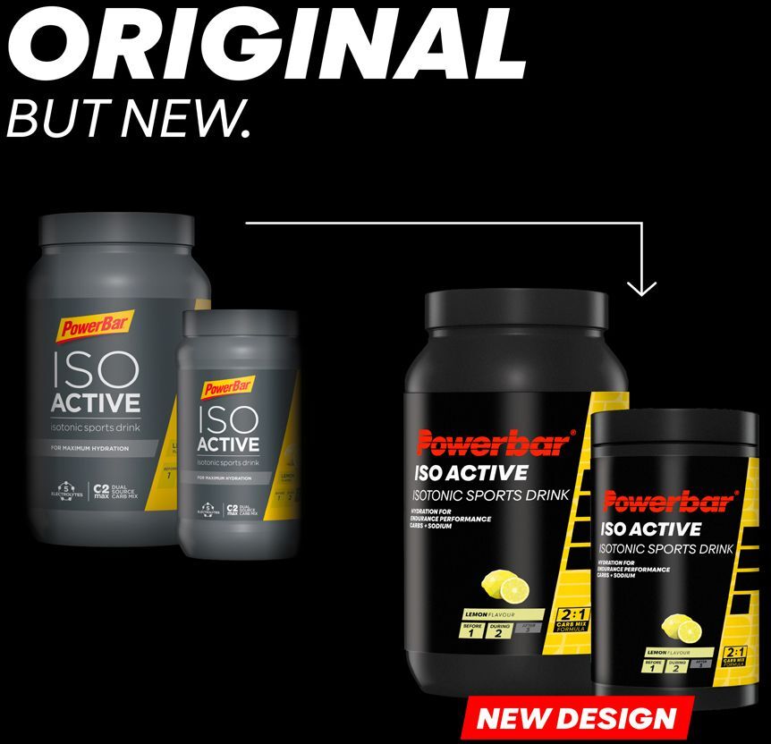 Powerbar Isoactive Lemon 1.320g 1320 g Pulver