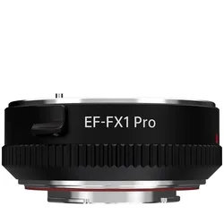 Viltrox Objektiv-Adapter EF-FX1 Pro, Objektivadapter, Schwarz