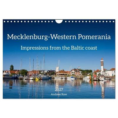 Mecklenburg-Western Pomerania. Impressions from the Baltic coast (Wall Calendar 2027 DIN A4 landscape), CALVENDO 12 Month Wall Calendar