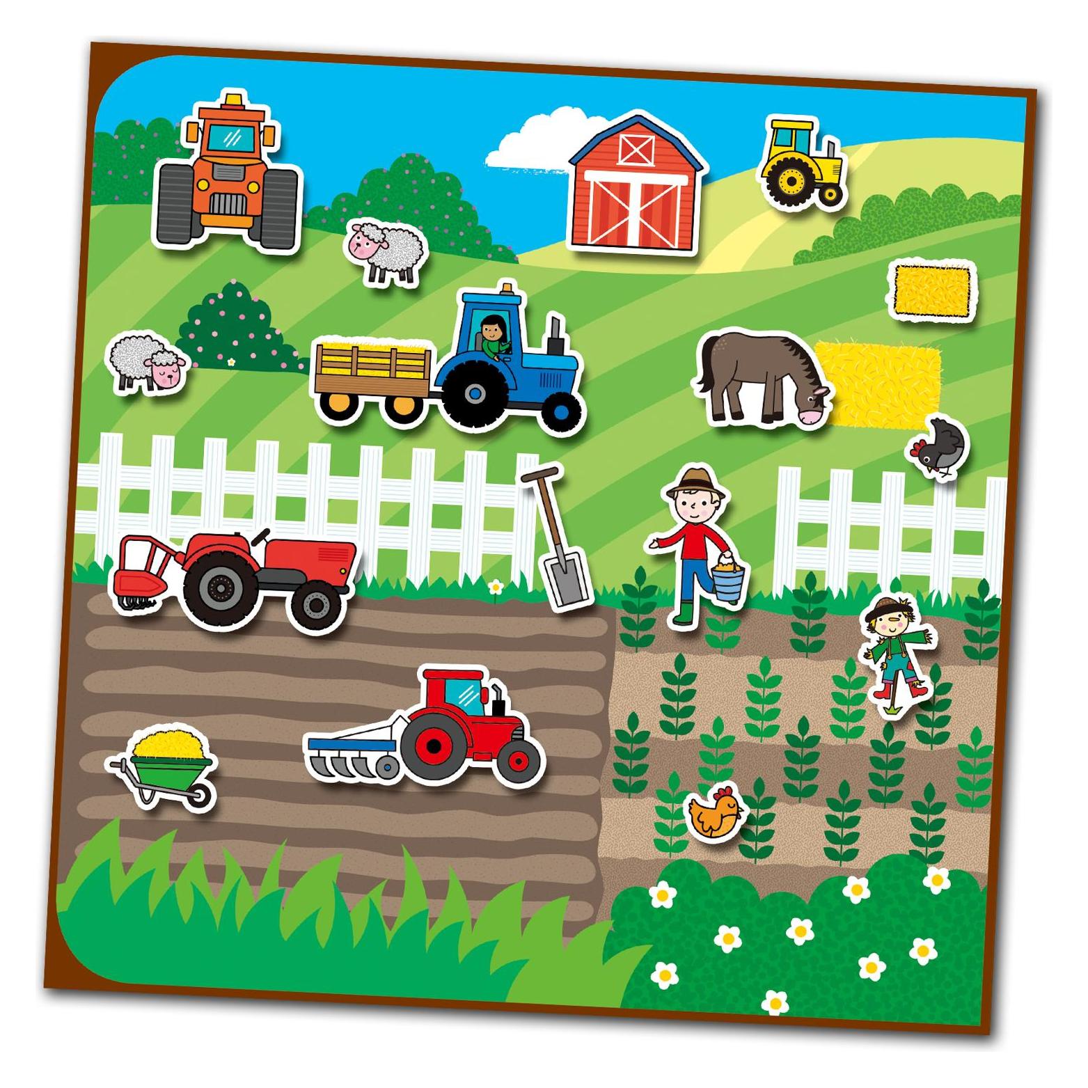 Tinka Magic Reusable Sticker Book - Vehicles (150 Sticker) (55-1005107)
