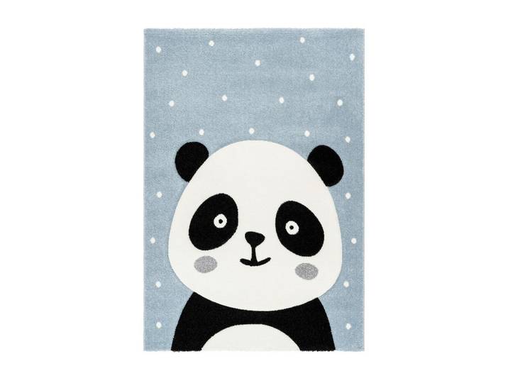 Kinderteppich Pandabär Blau Madura 80x150 cm