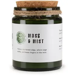 Greenman Woodwick Soy Candle - Moss & Mist