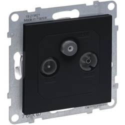 Legrand Einsatz Seano Anthrazit 765467 5 St.