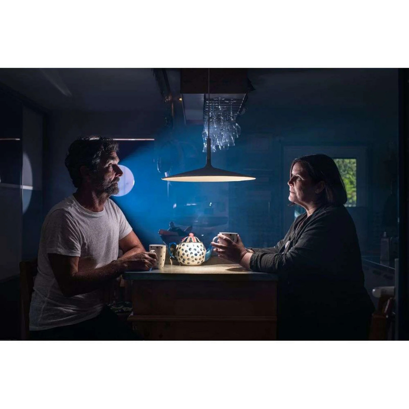 Foscarini Aplomb LED Hanglamp Large Grijs Beton