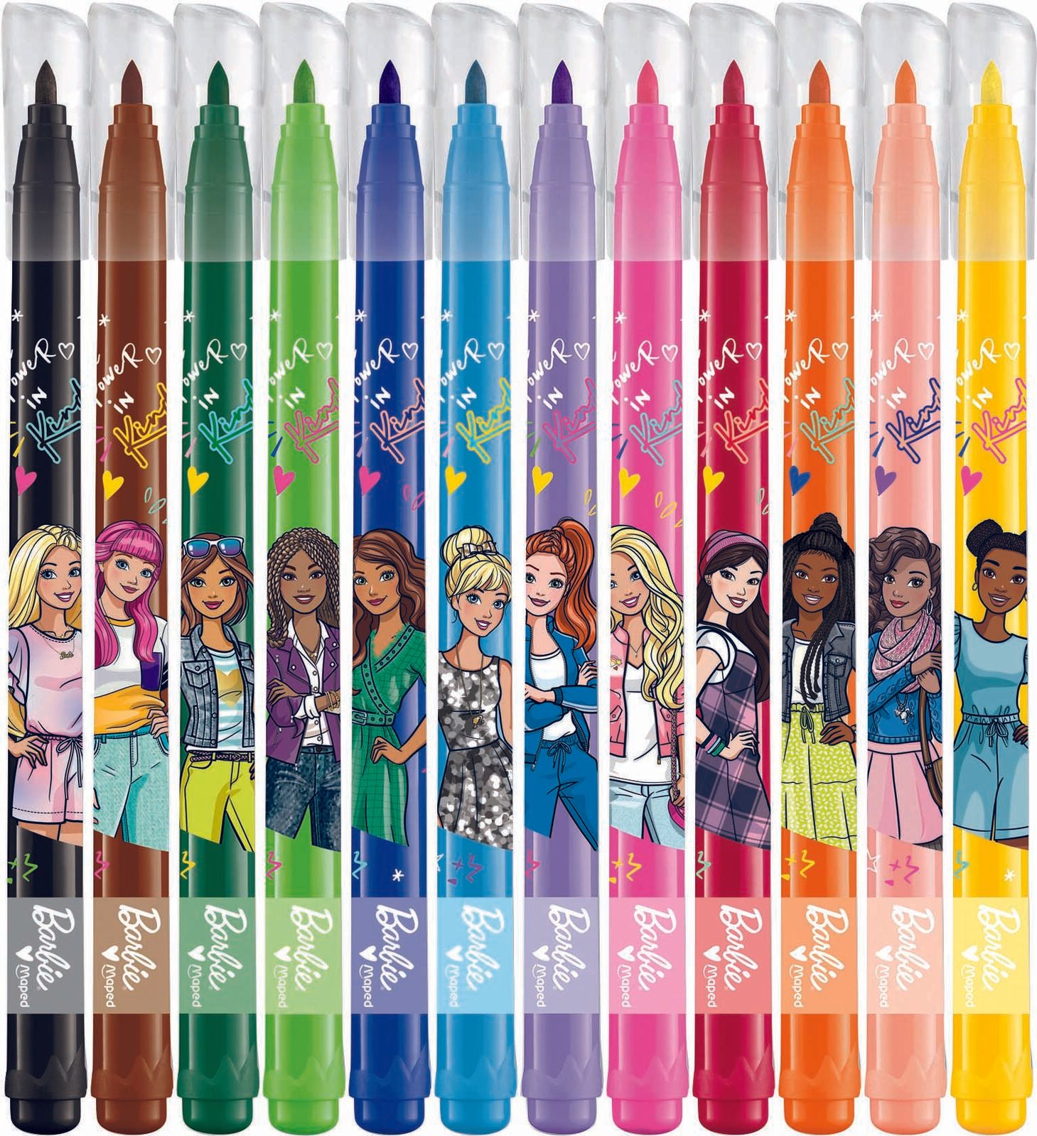 maped Filzstifte Barbie Mehrfarbig 845418