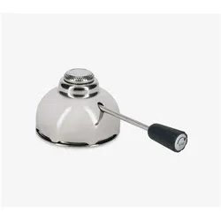 Kisag Gasbrenner, Rechaud, Silber